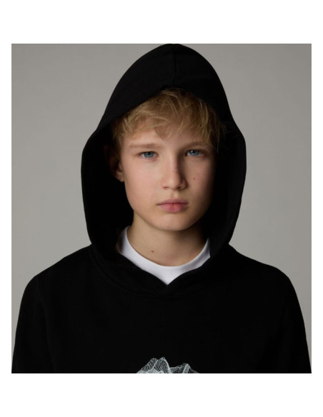 B TOPOGRAPHIC REGULAR HOODIE