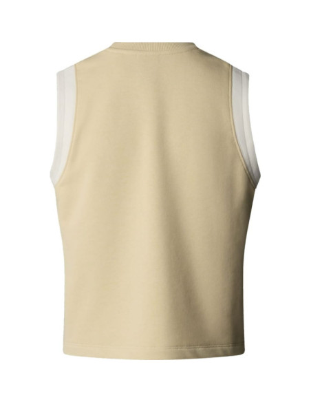 W TERRY RELAXED CROPPED TANK