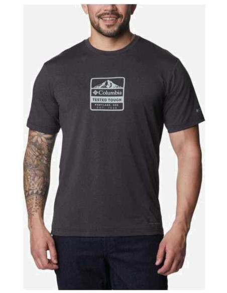 TECH TRAIL FRONT GRAPHIC SS TEE