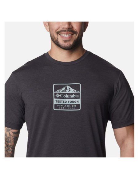 TECH TRAIL FRONT GRAPHIC SS TEE