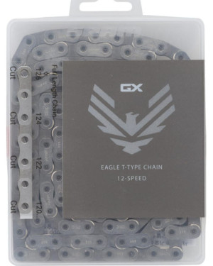 SRM CADENA GX EAGLE T-TYPE SOLIDPIN 126ES. 12V*