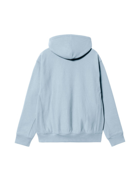 HOODED AMERICAN SCRIPT SWEAT