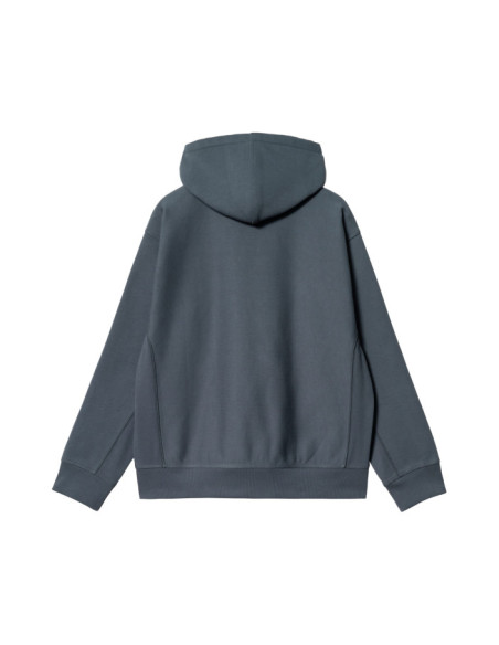 HOODED AMERICAN SCRIPT SWEAT