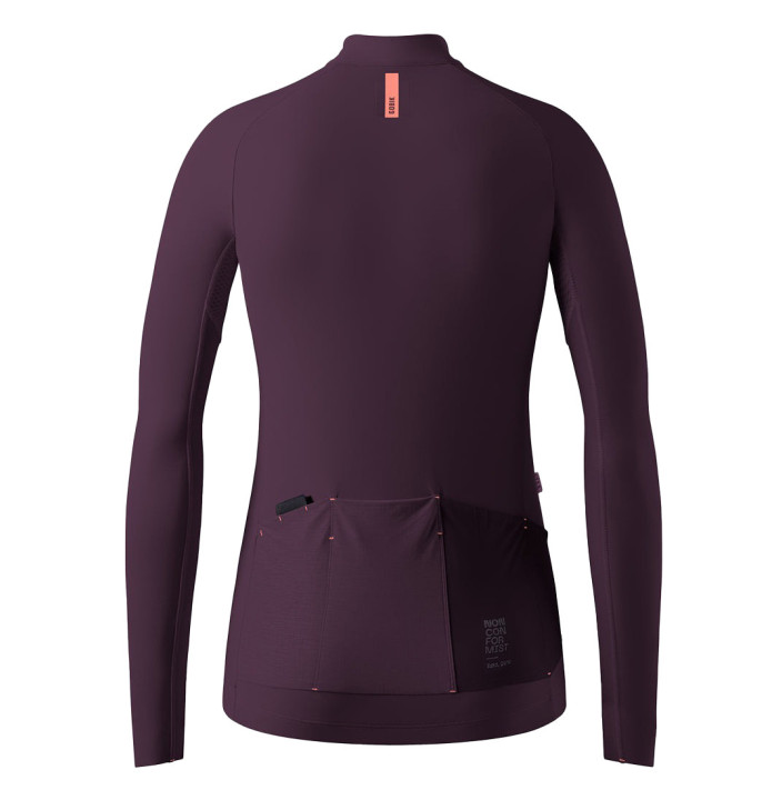 MAILLOT MANGA LARGA PACER SOLID 2.0 MUJER