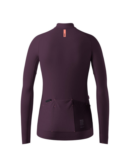 MAILLOT MANGA LARGA PACER SOLID 2.0 MUJER