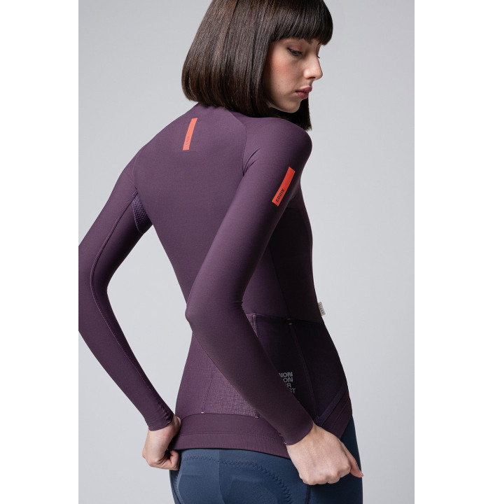 MAILLOT MANGA LARGA PACER SOLID 2.0 MUJER