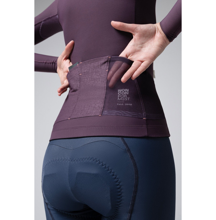 MAILLOT MANGA LARGA PACER SOLID 2.0 MUJER