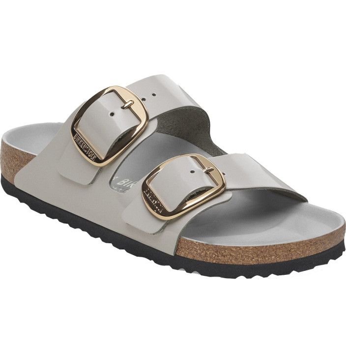 ARIZONA BIG BUCKLE NATURAL LEATHER PATENT