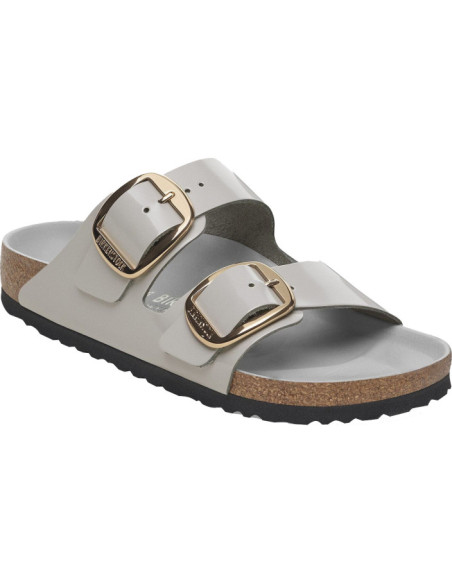 ARIZONA BIG BUCKLE NATURAL LEATHER PATENT