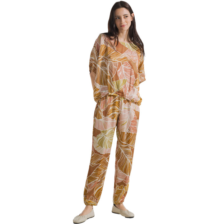 PANTALONE JOGGER IN RASO