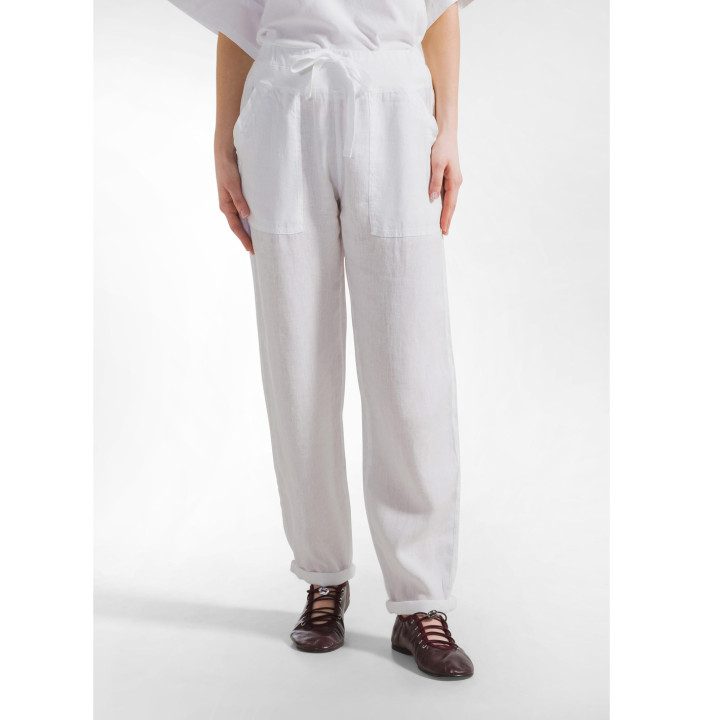 PANTALONE IN LINO
