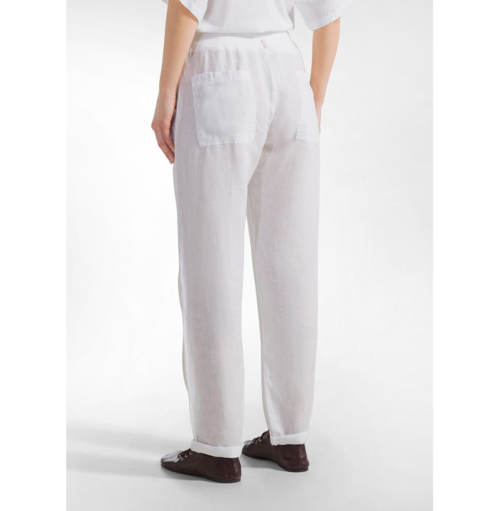 PANTALONE IN LINO