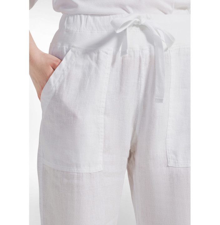 PANTALONE IN LINO