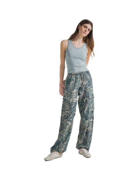 PANTALONE CARGO IN POPELINE