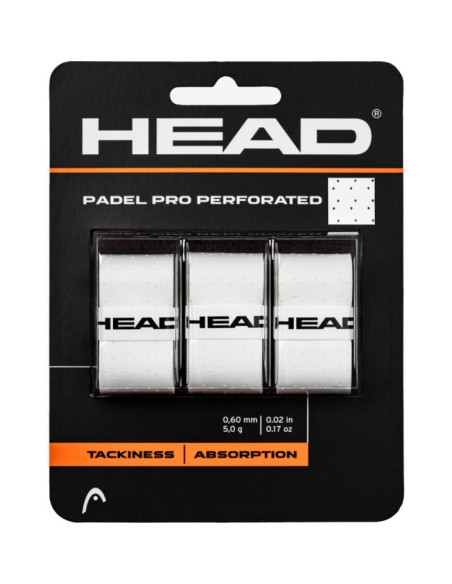 Padel Pro Perforated 3 pcs Pack Padel Pro Perforated 3 pcs Pack