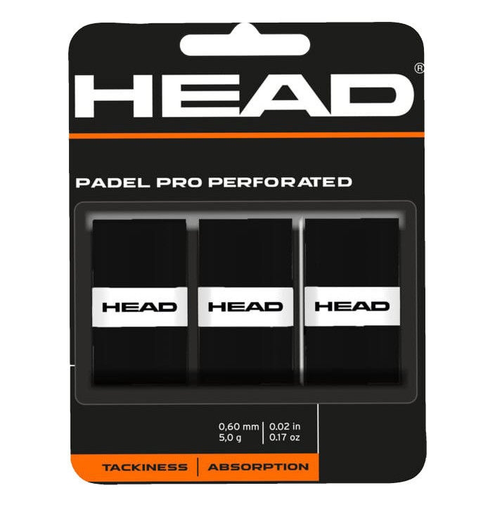 Padel Pro Perforated 3 pcs Pack