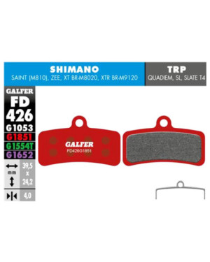 MTB BRAKE PAD SHIMANO SAINT - ZEE - FD426G