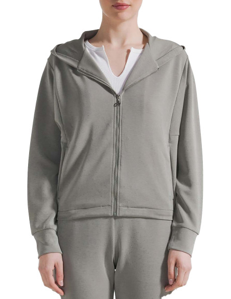 FELPA MORBIDA CON ZIP