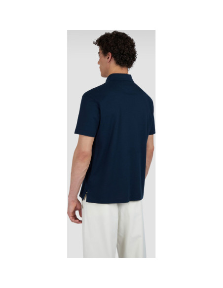 RIVIERA LINEN DETAILS XSOFT COTTON PIQUÉ POLO SHIRT