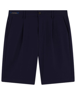 DYNAMIC STRETCH NYLON DRAWSTRING BERMUDA WITH SHARK FIN