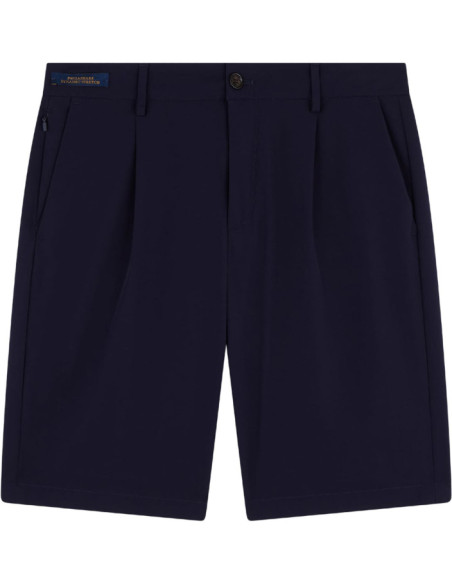 DYNAMIC STRETCH NYLON DRAWSTRING BERMUDA WITH SHARK FIN