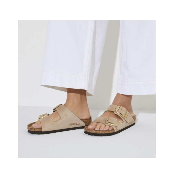 ARIZONA BIG BUCKLE NUBUK LEATHER