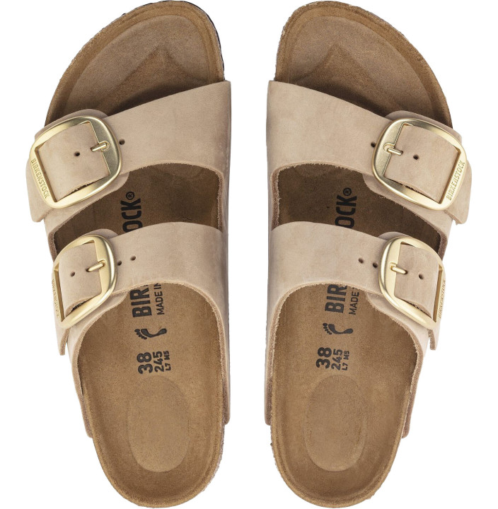 ARIZONA BIG BUCKLE NUBUK LEATHER