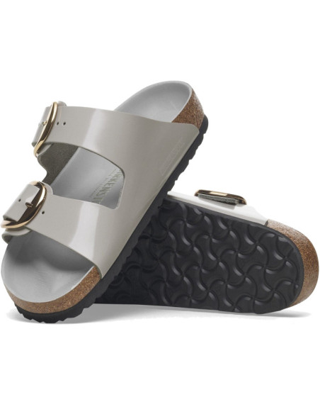 ARIZONA BIG BUCKLE NATURAL LEATHER PATENT