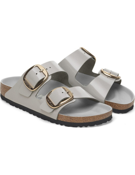 ARIZONA BIG BUCKLE NATURAL LEATHER PATENT