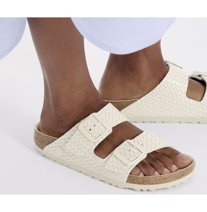 ARIZONA RIVET LOGO NATURAL LEATHER