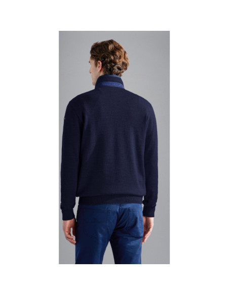 MEN'S ZIPPED PULLOVER    