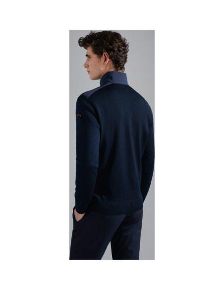 MEN'S ZIPPED PULLOVER    