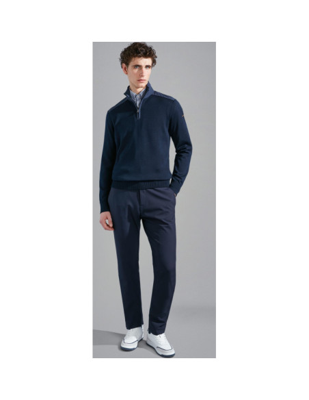 MEN'S ZIPPED PULLOVER    