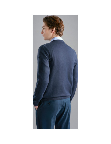 PULL RAS DU COU EN LAINE