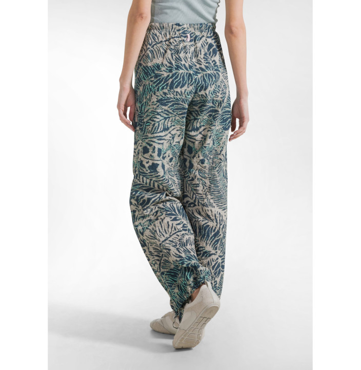 PANTALONE CARGO IN POPELINE