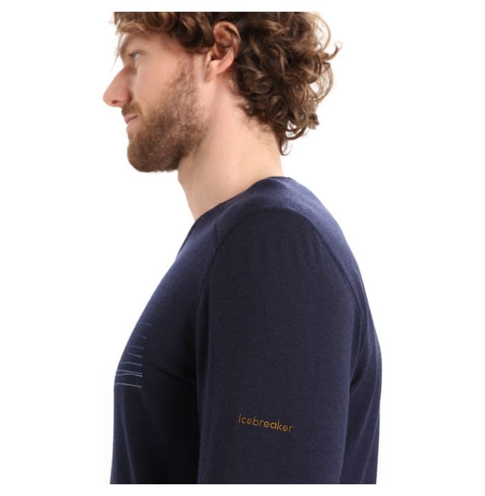 200 OASIS LS CREWE SKI STRIPES