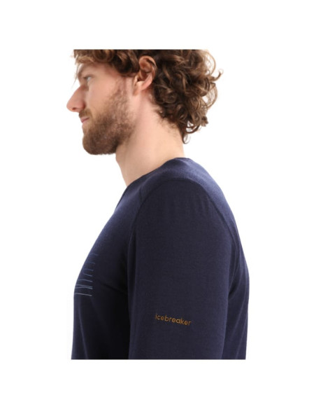 200 OASIS LS CREWE SKI STRIPES