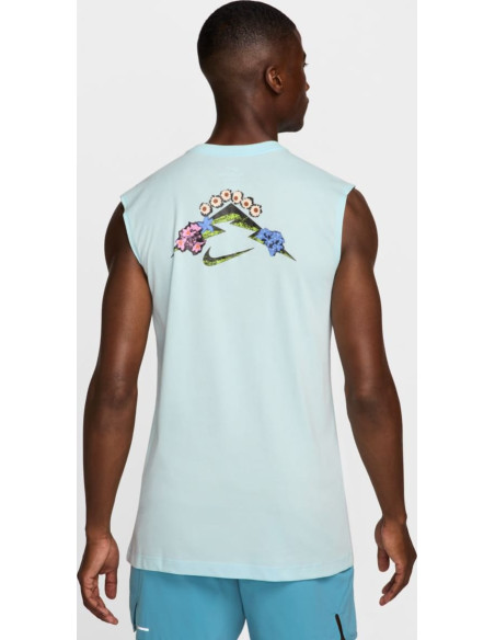 NIKE MEN'S DRI-FIT SLEEVELESS RUNNI