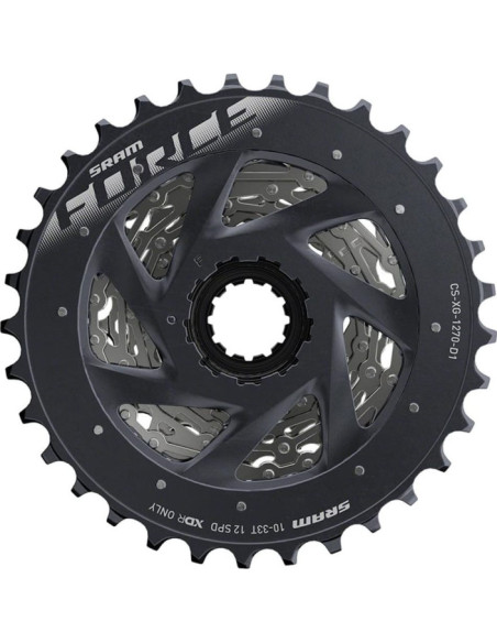 SRM CASSETTE XG1270 10-33 SILVER  FORCE   AXS  D1