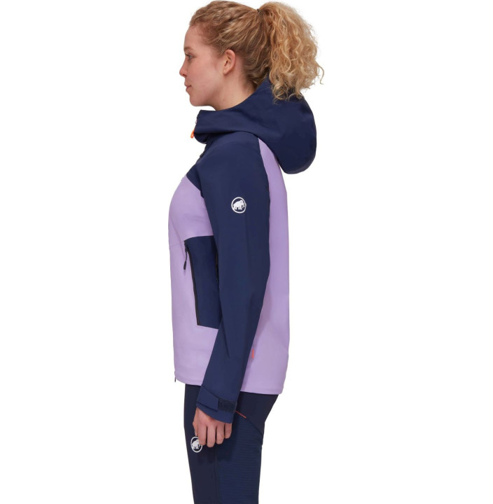 CHAQUETA CON CAPUCHA ALTO GUIDE HS MUJER