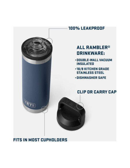 RAMBLER 18 OZ BOTTLE CHUG