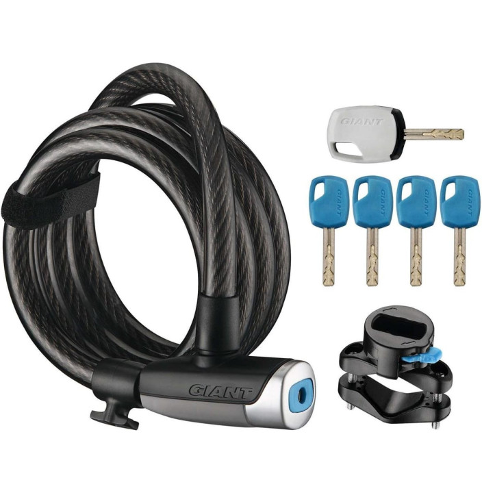 ANTIRROBO GIANT SURELOCK FLEX ESPIRAL LLAVE 12