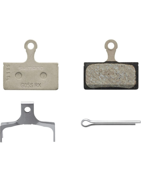 PASTILLAS FRENO RESINA G05S INCLUYE MUELLE