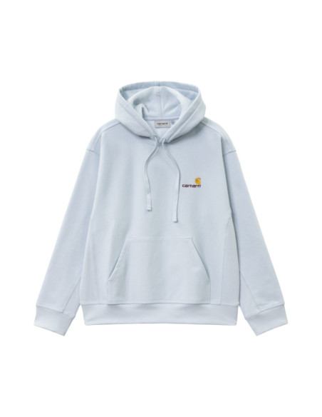 HOODED AMERICAN SCRIPT SWEAT