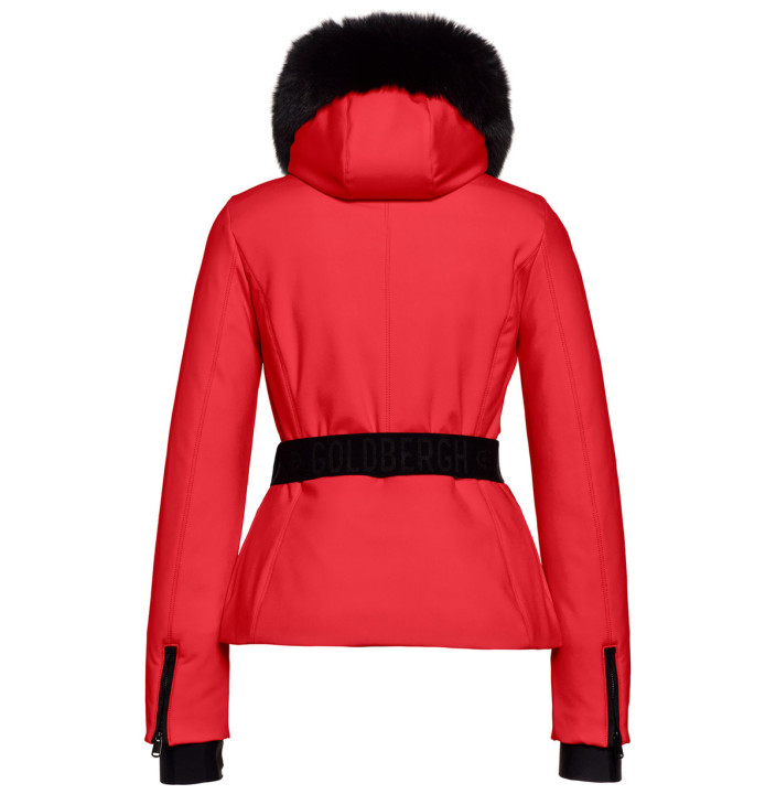 HIDA SKI JACKET FAUX BORDER