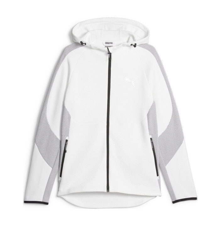 EVOSTRIPE FULL-ZIP HOODIE DK
