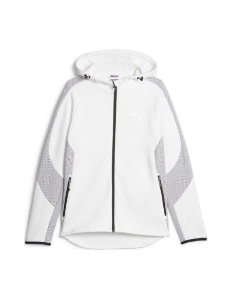 EVOSTRIPE FULL-ZIP HOODIE DK