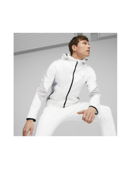 EVOSTRIPE FULL-ZIP HOODIE DK