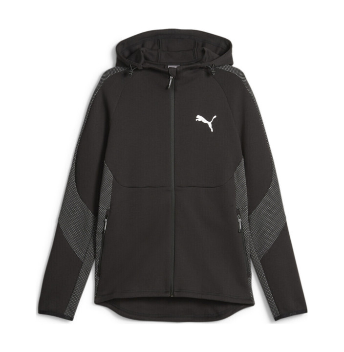 EVOSTRIPE FULL-ZIP HOODIE DK