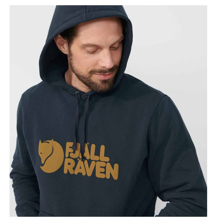 FJALLRAVEN LOGO HOODIE M